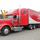 Coca cola kerst truck bij Wienen
