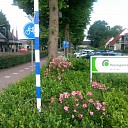Liftpaal Lemelerveld nu al in de vernieling Liftpaal Lemelerveld nu al in de vernieling