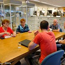 Hoog bezoek voor de werkgroep Doc. ’39-’45 van de Historische kring Dalfsen. Hoog bezoek voor de werkgroep Doc. ’39-’45 van de Historische kring Dalfsen.