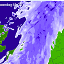 Weerbeeld maandag