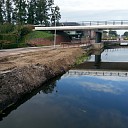 Kade langs het kanaal in Lemelerveld