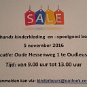 Kinderkleding en speelgoed beurs