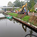 In Lemelerveld wordt hard gewerkt aan het kanaal