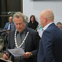 G.J.Veldhuis is gisteravond in de raad benoemd G.J.Veldhuis is gisteravond in de raad benoemd