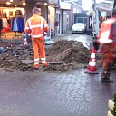 Groenteboer zit zonder water Groenteboer zit zonder water