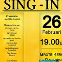 Sing-in Grote Kerk Sing-in Grote Kerk