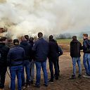 ASC paasbult in lichterlaaie