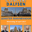 Lemster mannenkoor in Grote Kerk Lemster mannenkoor in Grote Kerk