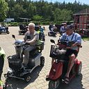 Scootmobiel tocht Scootmobiel tocht
