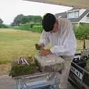 Braderie Hoonhorst om 9 uur begonnen Braderie Hoonhorst om 9 uur begonnen