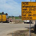 N35: Weekendafsluiting 21-24 juli 2017 N35: Weekendafsluiting 21-24 juli 2017