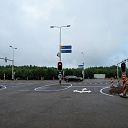 Het kruispunt in de RW35 bij Hoonhorst is gereed Het kruispunt in de RW35 bij Hoonhorst is gereed