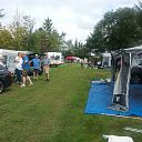 Het is een komen en gaan op Dalfser campings Het is een komen en gaan op Dalfser campings