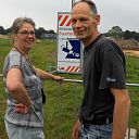 Ook vandaag nog drukte bij schatgraven