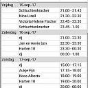 Programma Kachel FM Programma Kachel FM