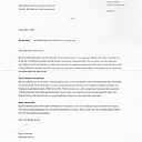 Verkeerde brief? Verkeerde brief?