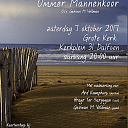 Ommer mannenkoor in Dalfsen