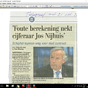 Onjuiste cijfers bleken doodskus Schiphol-baas