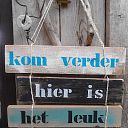 Workshop Tekstbordjes maken