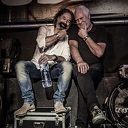 Drummer Golden Earring samen met Jan Wolfkamp in Stoomfabriek