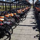 VVD kleurt fietsen oranje VVD kleurt fietsen oranje