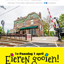 1e Paasdag Eieren gooien bij Het Oude Station