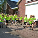 Regenboogloop tijdens de Koningsspelen Regenboogloop tijdens de Koningsspelen