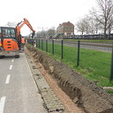 Herleggen bermkeien Heinoseweg Herleggen bermkeien Heinoseweg
