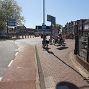 Volop bezig op de Burg. van Bruggenplein