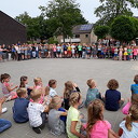 Bram Steen op De Spiegel gehuldigd Bram Steen op De Spiegel gehuldigd