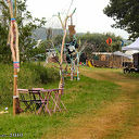 Festival terrein Living Village wordt steeds mooier.