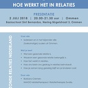 Presentatie ‘Hoe werkt het in relaties’ Presentatie ‘Hoe werkt het in relaties’
