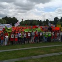 Demonstratie Weezenlanden tegen laagvliegroutes Demonstratie Weezenlanden tegen laagvliegroutes