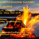 Kampvuuravond Dalfsen vrijdag 15 juni 2018. Kampvuuravond Dalfsen vrijdag 15 juni 2018.