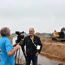 In beeld Dag van de bouw bij de Dalfserveldwetering In beeld Dag van de bouw bij de Dalfserveldwetering