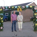 Ernie en Joke 25 jaar getrouwd Ernie en Joke 25 jaar getrouwd