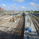 Station Zwolle staat echt op de kop Station Zwolle staat echt op de kop