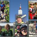Vechtgenoten naar de top van de Mont Ventoux