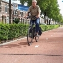 Dalfsenaar over plastic fietspad Dalfsenaar over plastic fietspad