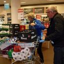 Winnaars één minuut gratis winkelen