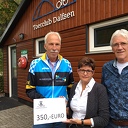 Toerclub Dalfsen: € 350,- voor de Voedselbank Toerclub Dalfsen: € 350,- voor de Voedselbank