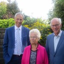 Wethouder Jan Uitslag bezoekt 60 jarig bruidspaar fam. Bannink