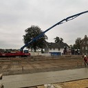 Beton storten kelderdak voorzichtig gestart