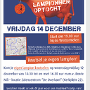 Lampionnenoptocht tijdens Dalfser Kerstfestijn Lampionnenoptocht tijdens Dalfser Kerstfestijn