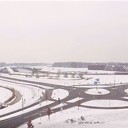Dalfsen van Boven met sneeuwbeelden Dalfsen van Boven met sneeuwbeelden