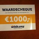 Cheque van Wildkamp voor Vrienden van Rosengaerde Cheque van Wildkamp voor Vrienden van Rosengaerde