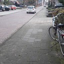Damesfiets in de Ruitenborghstraat