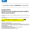 De Vrienden van Dalfsen ”STAMTAFEL” 15 maart 2019