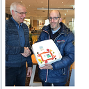 Een welverdiende taart op Valentijnsdag Een welverdiende taart op Valentijnsdag