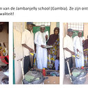 Afsluiten van Project “Gereedschap voor Jambanjelly school” 2018 Afsluiten van Project “Gereedschap voor Jambanjelly school” 2018